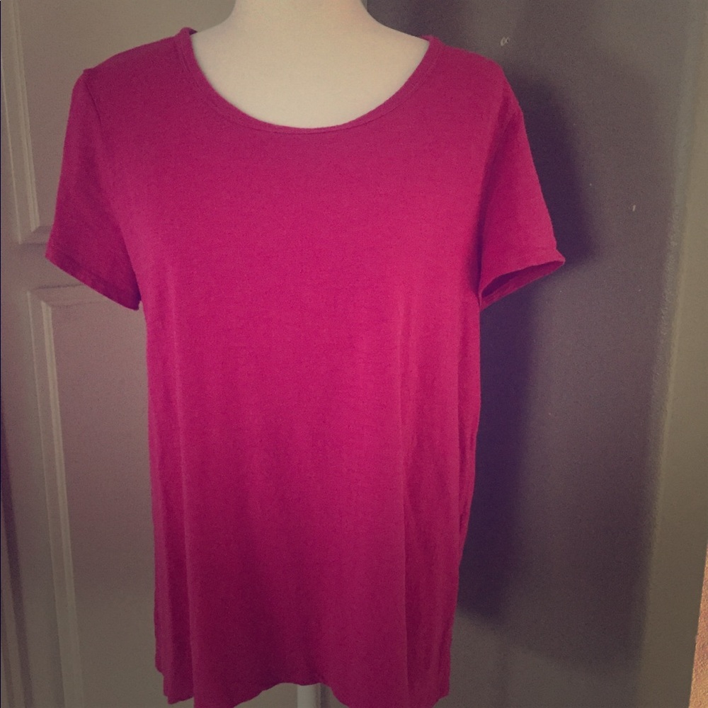 Chico’s Tee. “The Ultimate Pink T-Shirt”